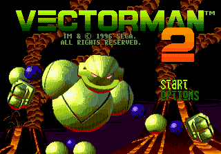 Vectorman 2 Title Screen